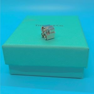 Authentic Tiffany & Co Gift Box Charm Pendant Solid Sterling Silver